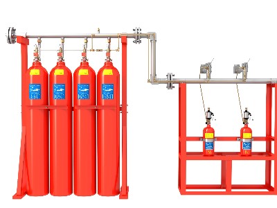 气体灭火系统检测压力泄漏的方法