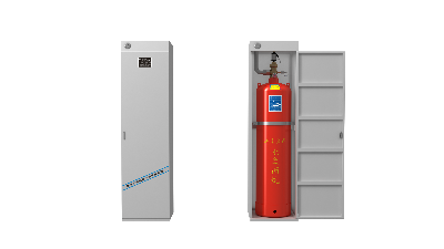 为何除了柜式七氟丙烷灭火设备很少见到柜式气体灭火系统？